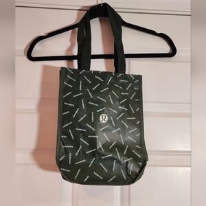 Lululemon Small Green Tote Reusable Bag